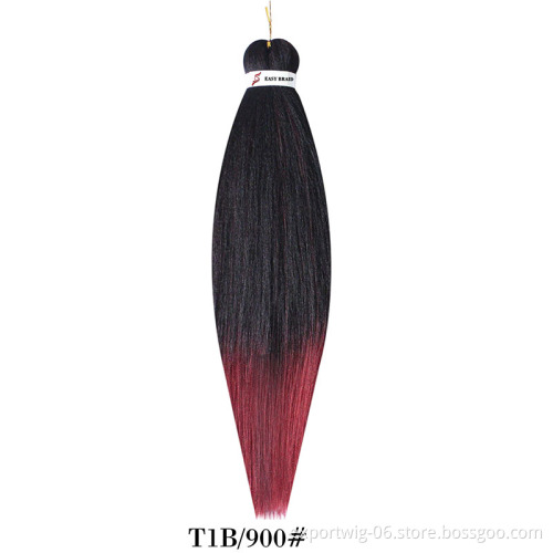 Wholesale Synthetic Jumbo Braids for African Braid Pre Stretched Braiding Hair